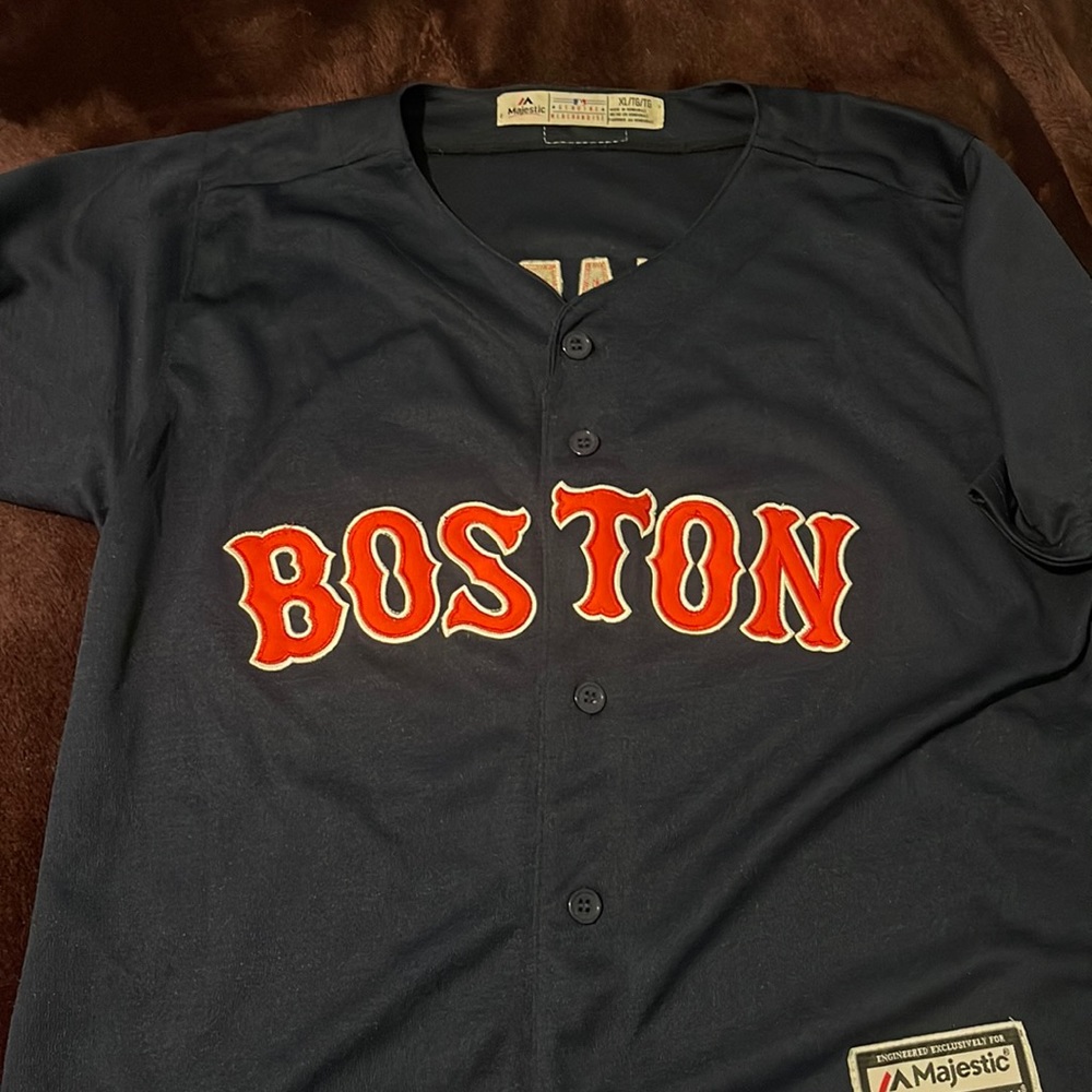 J. D Martinez Red Sox Jersey